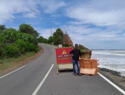 Pasangan Batu Abrasi Pantai Bengkulu Utara, Diduga Tidak Sesuai Spek