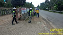 PEMBERITAHUAN : Mulai 16 April 2026, Jembatan Tanjung Aur Dialihkan Ke Jembatan Sementara