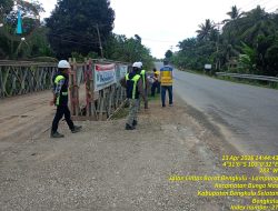 PEMBERITAHUAN : Mulai 16 April 2026, Jembatan Tanjung Aur Dialihkan Ke Jembatan Sementara